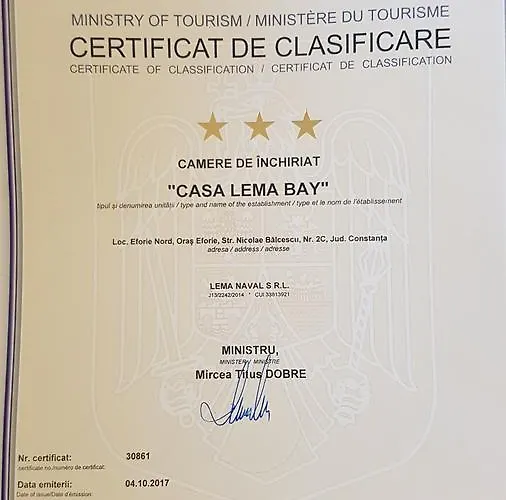 Casa Lema Bay Gasthof Eforie Nord